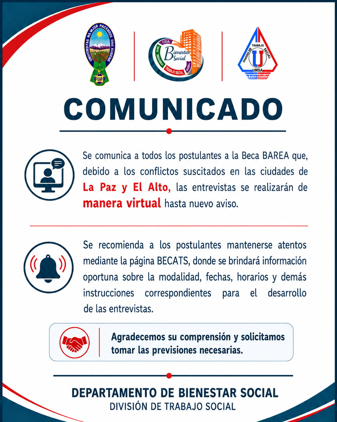 imagen del comunicado