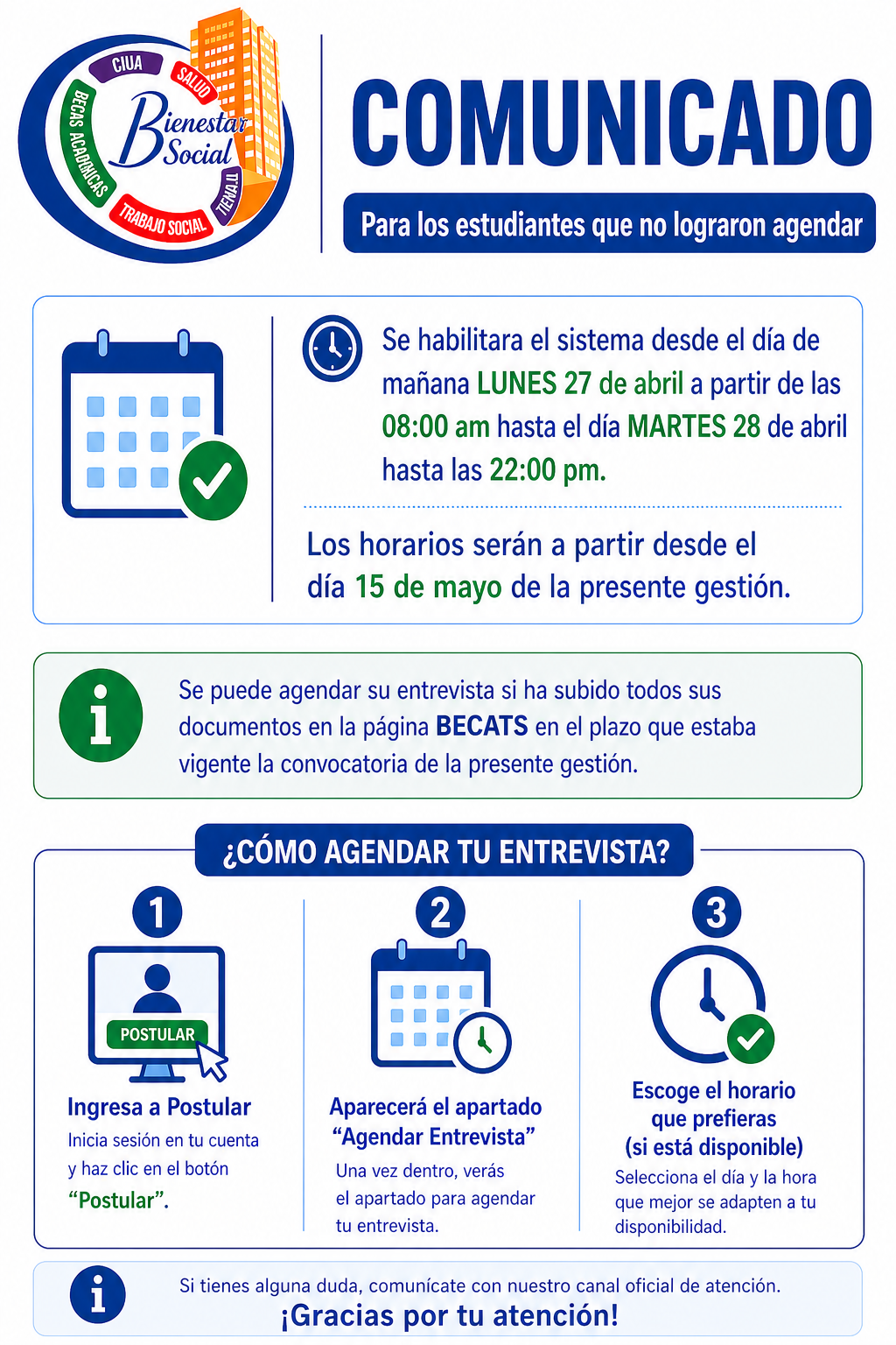 imagen del comunicado